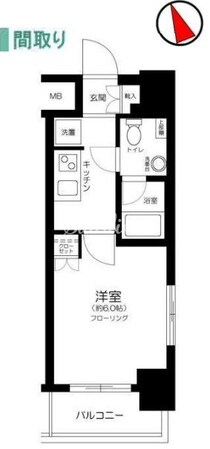 グラントゥルース門前仲町の物件間取画像